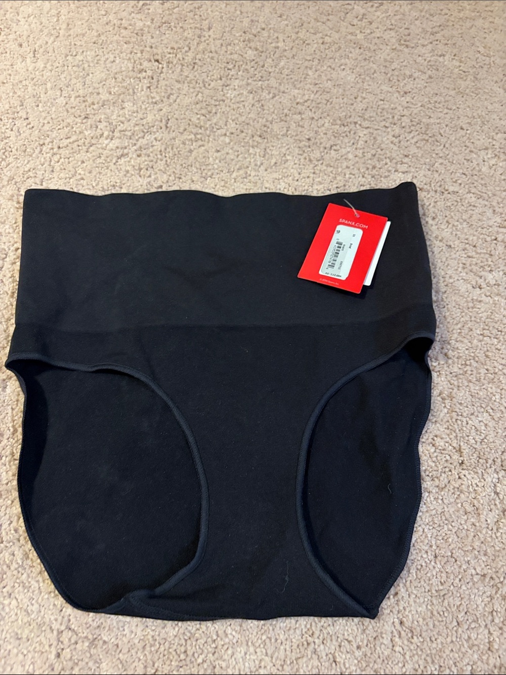 SPANX Black High-Waist Shaping Briefs